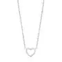 Katie Loxton Womens Silver Plated Sentiment Set Necklace and Earring Boxed Set of 2 Live Open Heart Katie Loxton Womens Silver Plated Sentiment Set Necklace and Earring Boxed Set of 2 Live Open Heart