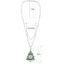 My Prime Gifts Snap Jewelry Christmas Tree Enamel Necklace Silver Plated Length 20'' fits 18-20mm Standard Ginger Style Charms My Prime Gifts My Prime Gifts Snap Jewelry Christmas Tree Enamel Necklace Silver Plated Length 20'' fits 18-20mm Standard Ginger Style Charms My Prime Gifts