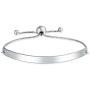 Identification ID Bracelet Engravable Name Plate Bar Bolo Bracelet For Women 925 Sterling Silver Adjustable Personalize
