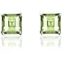 Orchid Jewelry Stud Earrings Green Amethyst Square 2.32 Ct 925 Sterling Silver Studs Earring Nickel Free A Perfect And Unique Christmas Gift For Her