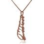 Clayton Jewelry Labs Erlenmeyer Flask Stainless Steel Pendant Necklace