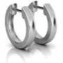 ALEVIRA 14K White and Yellow Gold-Plated Earrings - Ear Hoop Huggies for Women with Jewelry Box ALEVIRA 14K White and Yellow Gold-Plated Earrings - Ear Hoop Huggies for Women with Jewelry Box