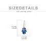 WINNICACA Evil Eye Earrings S925 Sterling Silver Hamsa Hand Blue Crystal Jewelry Lucky Gifts for Women Teens - Mom Gifts WINNICACA Evil Eye Earrings S925 Sterling Silver Hamsa Hand Blue Crystal Jewelry Lucky Gifts for Women Teens - Mom Gifts