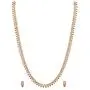 TARINIKA Manju Nakshatra CZ Gold-Plated Indian Jewelry Set with Long Necklace and Earrings