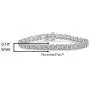 2.0 Cttw Diamond Fan-Shaped Fancy Chevron Link 7'' Tennis Bracelet (I-J Color, I3 Clarity) – Choice of Metal Colors 2.0 Cttw Diamond Fan-Shaped Fancy Chevron Link 7'' Tennis Bracelet (I-J Color, I3 Clarity) – Choice of Metal Colors