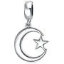 Inspirational Celestial Moon And Star Muslim Support Symbol Dangle Bead Charm For Women Teens 925 Sterling Silver Fits European Bracelet Inspirational Celestial Moon And Star Muslim Support Symbol Dangle Bead Charm For Women Teens 925 Sterling Silver Fits European Bracelet