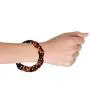 Bling Jewelry Fashion Brown Golden Acrylic Tortoise Shell Oval Chain Link Bracelet for Women Gold Plated Stainless Steel Bling Jewelry Fashion Brown Golden Acrylic Tortoise Shell Oval Chain Link Bracelet for Women Gold Plated Stainless Steel