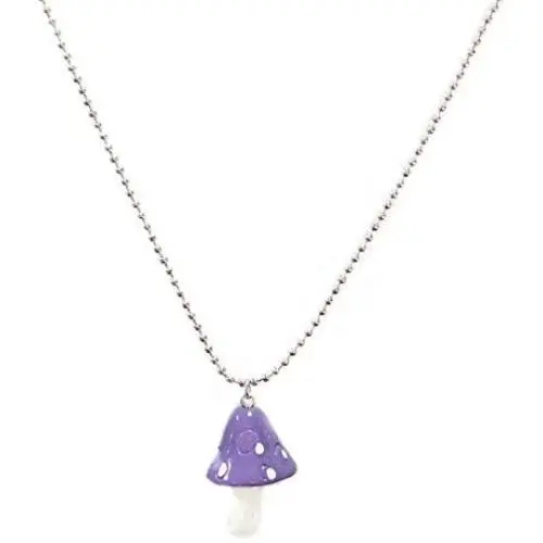 5 PCS Set Cutie Creative Colorful Mushroom Shape Drop Dangle Pendant Chain Beaded Necklace Sweet Fresh for Women Girls Teens Jewelry Sets Gifts White Dot Gothic Dainty 5 PCS Set Cutie Creative Colorful Mushroom Shape Drop Dangle Pendant Chain Beaded Necklace Sweet Fresh for Women Girls Teens Jewelry Sets Gifts White Dot Gothic Dainty
