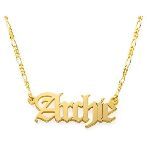 MyNameNecklace Personalized Gothic Style Unisex Name Necklace -Custom Made Pendant Nameplate Jewelry for Men Women MyNameNecklace Personalized Gothic Style Unisex Name Necklace -Custom Made Pendant Nameplate Jewelry for Men Women