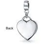 Personalized Initial Monogram Alphabet Heart Shape Tag Dangle Charm Bead For Women Girlfriend .925 Sterling Silver Fits European Bracelet Personalized Initial Monogram Alphabet Heart Shape Tag Dangle Charm Bead For Women Girlfriend .925 Sterling Silver Fits European Bracelet