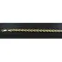 Bracelet Real 10K Yellow Gold Hollow Rope Men and Women 5.0mm, 7'' to 10'' Bracelet Real 10K Yellow Gold Hollow Rope Men and Women 5.0mm, 7'' to 10''