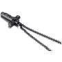 XUANPAI Stainless Steel Mens Jesus Crucifix Cross Urn Pendant Ashes Keepsake Necklace Cremation Religious Jewelry