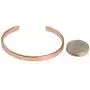 Hammered Copper Cuff Bracelet Durable Copper - Lightweight - 100% Uncoated Solid Copper