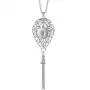 My Prime Gifts Snap Jewelry Scroll Tear Drop Tassel Necklace 20''+2'' Extender Holds 18-20 mm Ginger Style Charms My Prime Gifts Snap Jewelry Scroll Tear Drop Tassel Necklace 20''+2'' Extender Holds 18-20 mm Ginger Style Charms