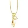 AFFY Sterling Silver Flying Hanging Cat Pendant Necklace for Women