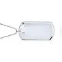 Personalized Mens Large Army Dog Tag Pendant Necklace For Men Engravable 925 Sterling Silver Bead Ball Chain 24 Inch Personalized Mens Large Army Dog Tag Pendant Necklace For Men Engravable 925 Sterling Silver Bead Ball Chain 24 Inch