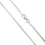 PAZ CREATIONS .925 Sterling Silver Floral Pearl Necklace
