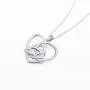 925 Sterling Silver Good Luck Irish Celtic Knot Triangle Vintage Love Heart Pendant Necklace, 18 inches 925 Sterling Silver Good Luck Irish Celtic Knot Triangle Vintage Love Heart Pendant Necklace, 18 inches