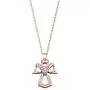 WUSUANED Guardian Angel Pendant Necklace Zircon Heart Jewelry for Women Girls WUSUANED Guardian Angel Pendant Necklace Zircon Heart Jewelry for Women Girls