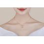 WRISTCHIE Sterling Silver Jewelry Mermaid Tail Fish Pendant Necklace 18''+2''