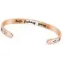 MJartoria Inspirational Bracelets for Women, Stainless Steel Cuff Bangle Engraved Funny Phrase Jewelry Graduation Birthday Encouragement Gifts for Friends MJartoria Inspirational Bracelets for Women, Stainless Steel Cuff Bangle Engraved Funny Phrase Jewelry Graduation Birthday Encouragement Gifts for Friends
