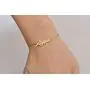 HUAN XUN Custom Name Necklace Personalized Initial Necklaces in Golden Silver HUAN XUN Custom Name Necklace Personalized Initial Necklaces in Golden Silver