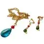 WOSHOW Howls Moving Castle Hauru no ugoku Shiro Cosplay Howl Costume Earrings Necklace Cosplay Props Accessories