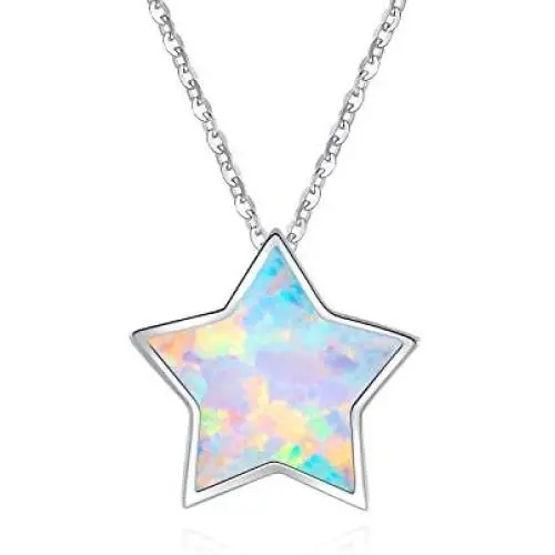 Hypoallergenic Earrings Synthetic Opal Star Stud Earrings Tiny Small Earrings Gifts for Women Earrings Sterling Silver Minimalist Jewelry for Sensitive Ears Hypoallergenic Earrings Synthetic Opal Star Stud Earrings Tiny Small Earrings Gifts for Women Earrings Sterling Silver Minimalist Jewelry for Sensitive Ears