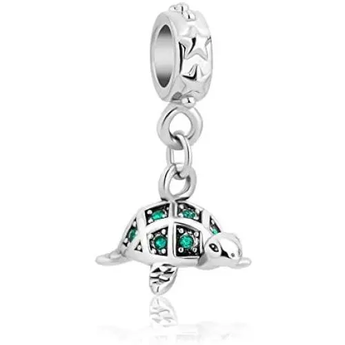 Casa De Novia Turtle Charm Sea Tortoise Animal Pet Bead fit European Style Bracelets Casa De Novia Turtle Charm Sea Tortoise Animal Pet Bead fit European Style Bracelets