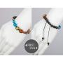 SPUNKYsoul New! His and Hers Couple Circle Distance Universe Bracelets Collection