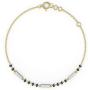 CaratLane Latika Mangalsutra Diamond Bracelets for Women 0.05 Carat (IJ-Color, SI-Clarity) in 14 K Yellow Gold with Jewelry Gift Box