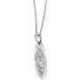 Silpada Proof It Reversible Coin Disc Pendant Necklace in Sterling Silver, 18'' + 2''