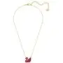 SWAROVSKI Womens Iconic Swan Jewelry Collection, Rose Gold Finish, Red Crystals SWAROVSKI Womens Iconic Swan Jewelry Collection, Rose Gold Finish, Red Crystals