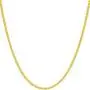 Lifetime Jewelry 1.7mm Curb Link Chain Necklace for Women & Men 24k Gold Plated Lifetime Jewelry 1.7mm Curb Link Chain Necklace for Women & Men 24k Gold Plated