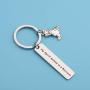 PENQI Raccoon Jewelry Raccoon Key Ring My Spirit Animal is a Raccoon Keychain Raccoon Lover Gift Animal Lover Gift Jewelry