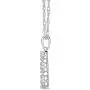 10K White Gold Diamond Cluster Pendant with Sterling Silver Chain Necklace (1/4 cttw, I-J Color, I2-I3 Clarity), 18'' 10K White Gold Diamond Cluster Pendant with Sterling Silver Chain Necklace (1/4 cttw, I-J Color, I2-I3 Clarity), 18''
