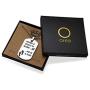 Tstars Dog Tag Gift for New Dads - Stainless Steel Pendant Necklace for New Father Fathers Day Daddy Jewelry with Gift Box