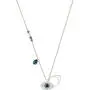 SWAROVSKI Crystal Duo Evil Eye Rose Gold-Plated Necklace SWAROVSKI Crystal Duo Evil Eye Rose Gold-Plated Necklace