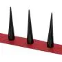 JJDreams Goth Choker Jewelry Cool Collar Long Spike Vintage PU Leather Necklace for Women Men