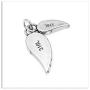 Xusamss Punk Jewelry Titanium Steel Angel Wings Pendant Necklace