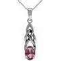 Silvershake Natural Gemstone 925 Sterling Silver Celtic Knot Solitaire Pendant with 18 Inches Chain Necklace Silvershake Natural Gemstone 925 Sterling Silver Celtic Knot Solitaire Pendant with 18 Inches Chain Necklace