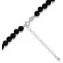 Sea of Ice Precious Gemstone 6mm Round Beads Necklace 14'' Plus 2'' Extender with Sterling Silver Spring Ring Clasp Sea of Ice Precious Gemstone 6mm Round Beads Necklace 14'' Plus 2'' Extender with Sterling Silver Spring Ring Clasp