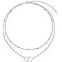 Layered Circle Choker Necklace S925 Sterling Silver Dainty Simple Choker Necklace for Women Girl Layered Circle Choker Necklace S925 Sterling Silver Dainty Simple Choker Necklace for Women Girl