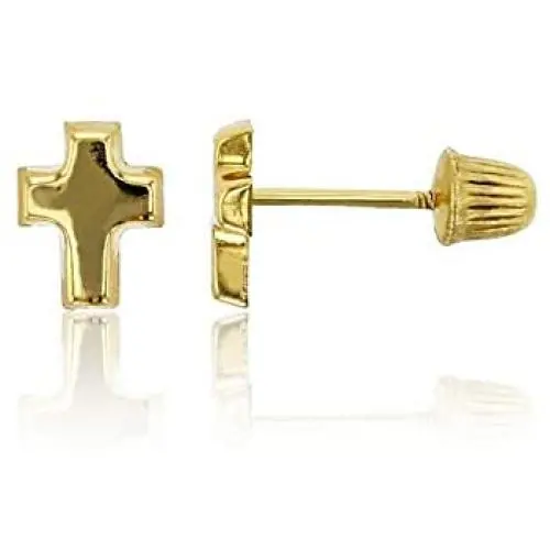 14K Yellow Solid Gold Polished Screw Back Stud Earrings | Multi Shape Circle, Triangle, Square, Heart, Moon Stud Earrings | Jewelry For Sensitive Ears | Gold Stud Earrings for Girls and Women 14K Yellow Solid Gold Polished Screw Back Stud Earrings | Multi Shape Circle, Triangle, Square, Heart, Moon Stud Earrings | Jewelry For Sensitive Ears | Gold Stud Earrings for Girls and Women