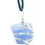 Blue Lace Agate Gemstone Pendant Necklace - Natural Crystal Healing | Stone of Encouragement and Support| Throat Chakra & Communication Aid | For Security and Self-Confidence| Jewelry for Men & Women Blue Lace Agate Gemstone Pendant Necklace - Natural Crystal Healing | Stone of Encouragement and Support| Throat Chakra & Communication Aid | For Security and Self-Confidence| Jewelry for Men & Women