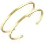 Lolalet 2 Pack Oval Thin Cuff Bracelet, Christmas Gift for Girlfriend Wife Mom, 18K Rose Gold/Gold Plated Couples Love Bracelets, Plain Polished Finish Bangle Jewelry Gift for Men Women Lolalet 2 Pack Oval Thin Cuff Bracelet, Christmas Gift for Girlfriend Wife Mom, 18K Rose Gold/Gold Plated Couples Love Bracelets, Plain Polished Finish Bangle Jewelry Gift for Men Women