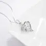 Bellrela Sterling Silver I Love You to The Moon and Back Necklace Heart Love Pendant Necklace Bellrela Sterling Silver I Love You to The Moon and Back Necklace Heart Love Pendant Necklace