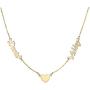 Three Name Necklace for Women Custom Family Chain Nameplate Pendant Gift