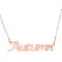 Autumn Name Necklace 18ct Rose Gold Plated Personalized Dainty Necklace - Jewelry Gift Women, Girlfriend, Mother, Sister, Friend, Gift Bag & Box Autumn Name Necklace 18ct Rose Gold Plated Personalized Dainty Necklace - Jewelry Gift Women, Girlfriend, Mother, Sister, Friend, Gift Bag & Box