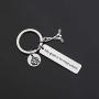 Gzrlyf Hockey Goalie Keychain My Goal is to Stop Yours Hockey Gifts for Goalies Hockey Players